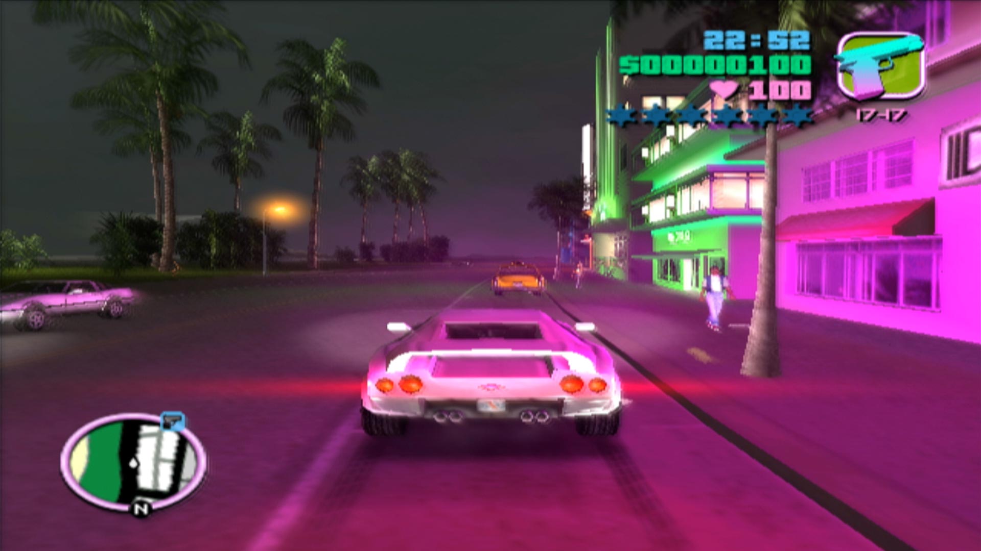 Grand Theft Auto Vice City PS2 miami neon lights