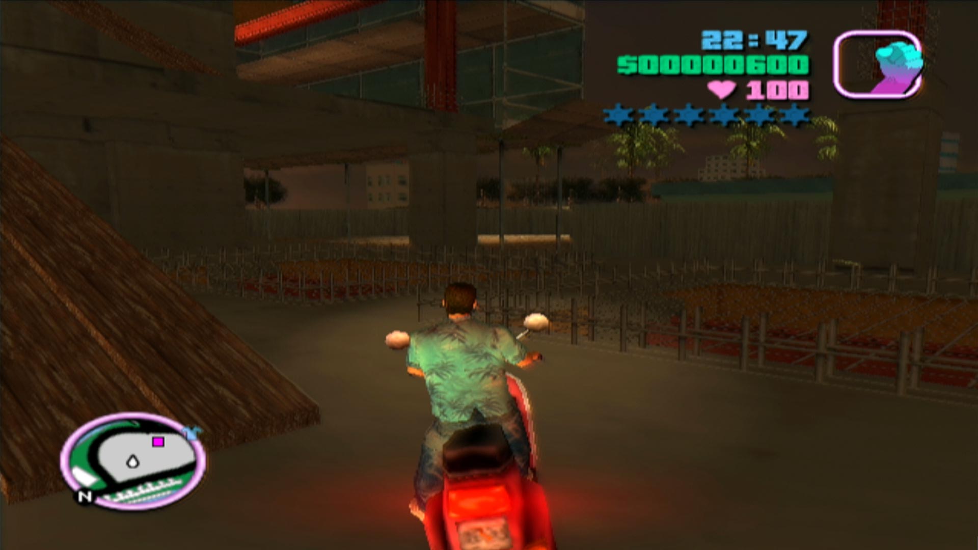 Grand Theft Auto Vice City PS2 The Faggio