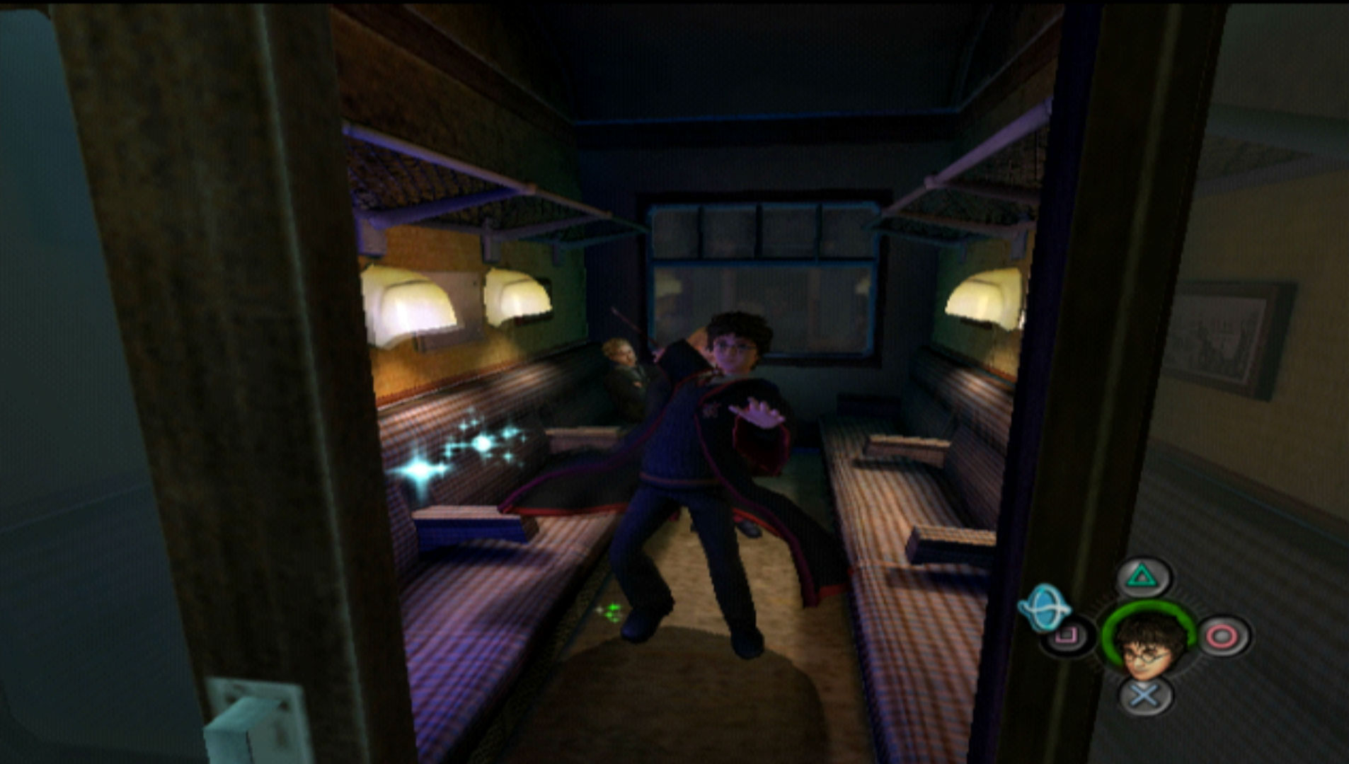 Harry Potter and the Prisoner of Azkaban PS2 train magic