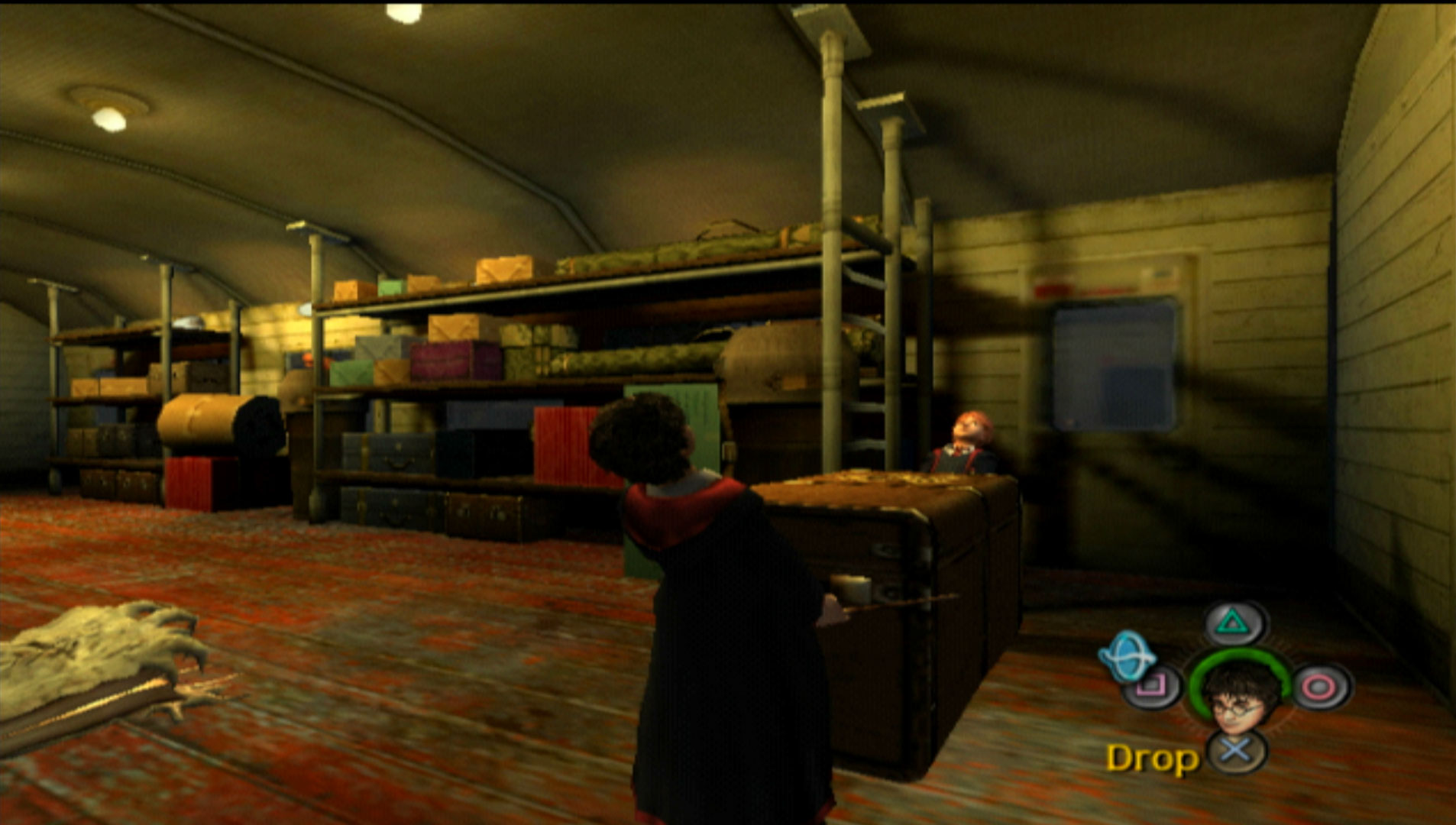 Harry Potter and the Prisoner of Azkaban PS2 carrying chest