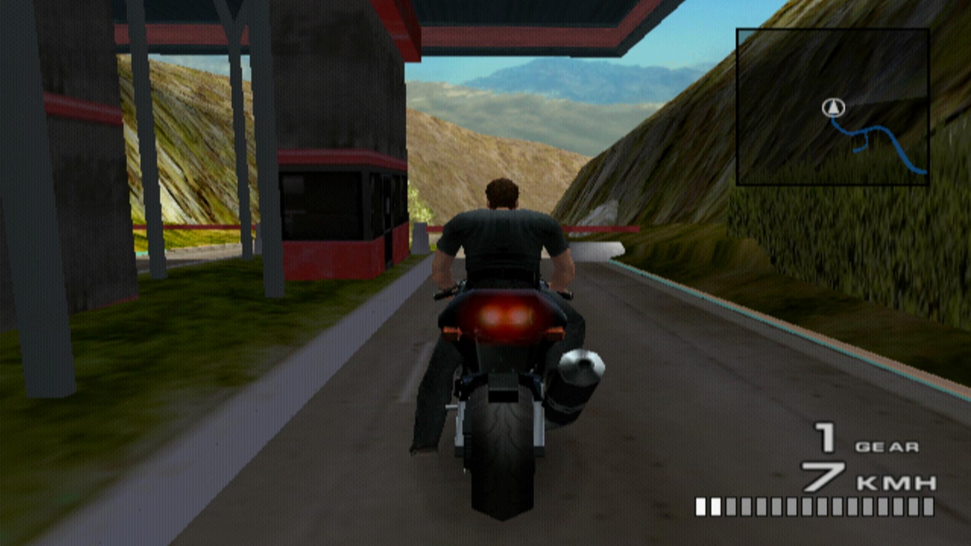 Headhunter PS2 motorcycle screenshot