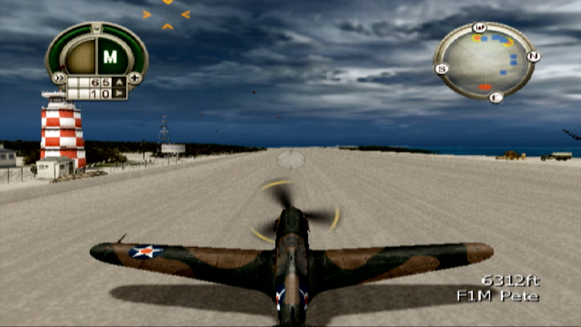 Heroes of the Pacific PS2 taking off