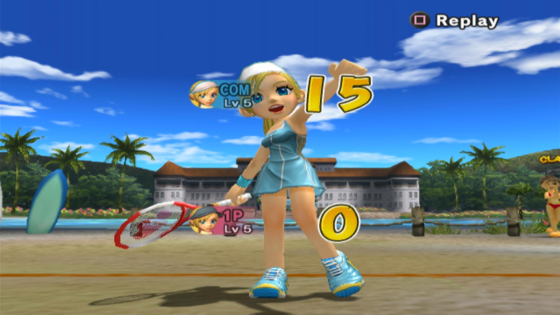 Hot Shots Tennis PS2 15 points