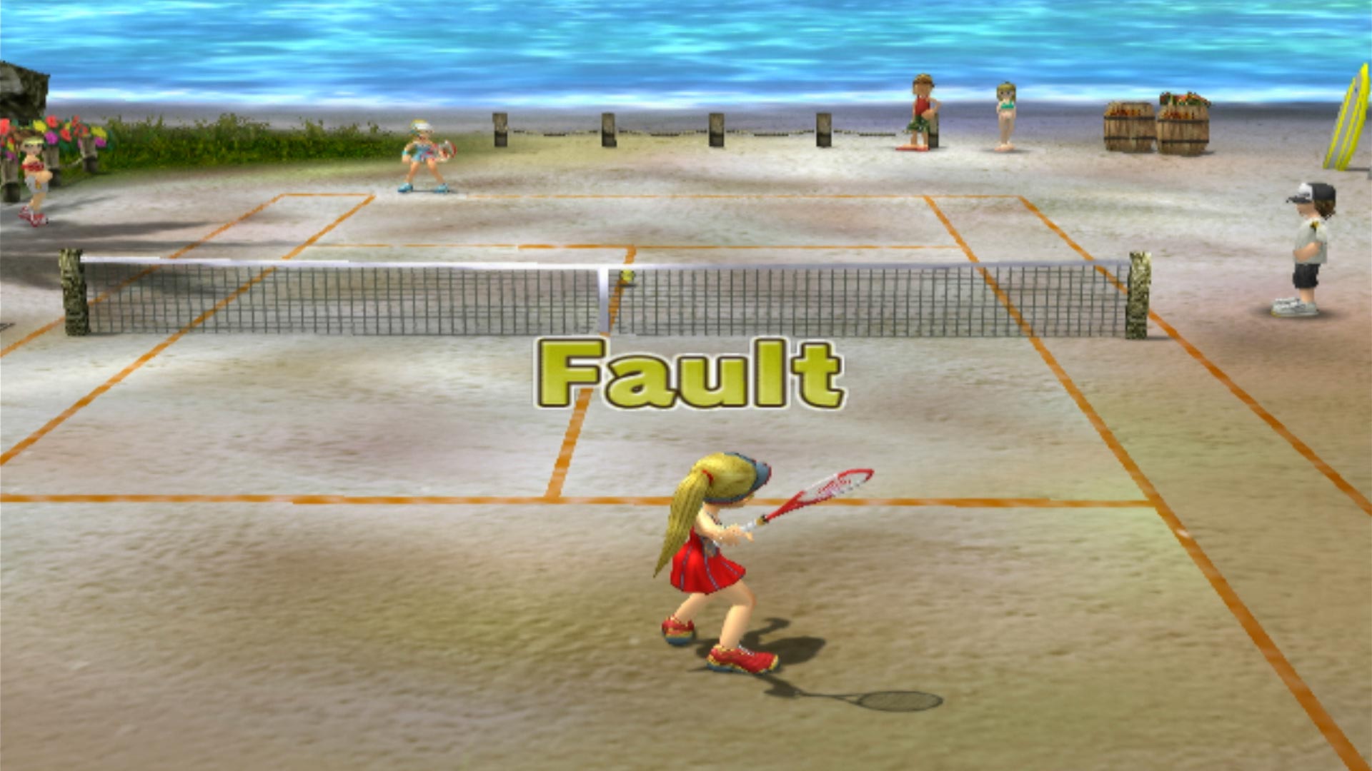 Hot Shots Tennis PS2 fault play