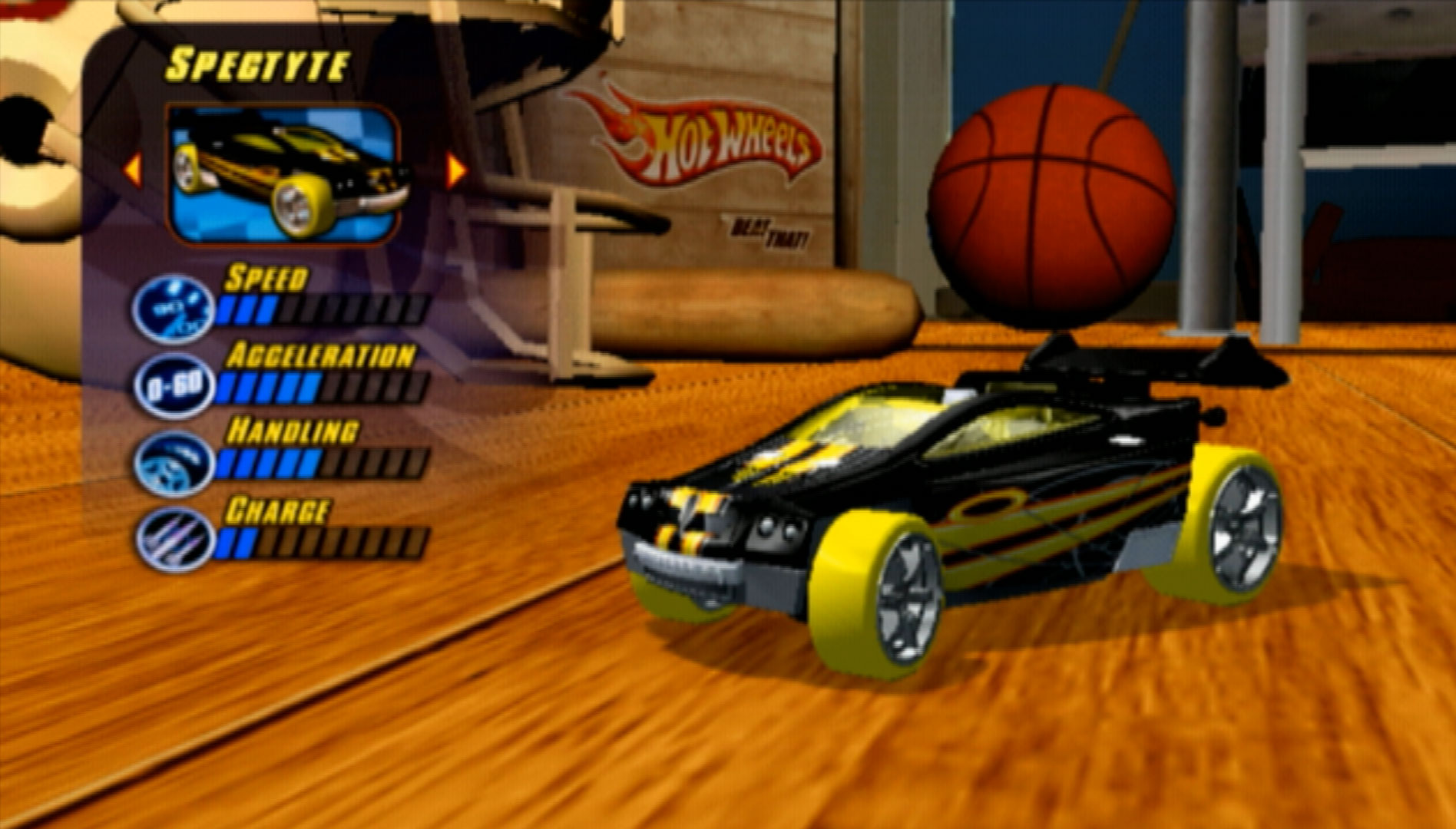 Hot Wheels Beat That PS2 spectype car