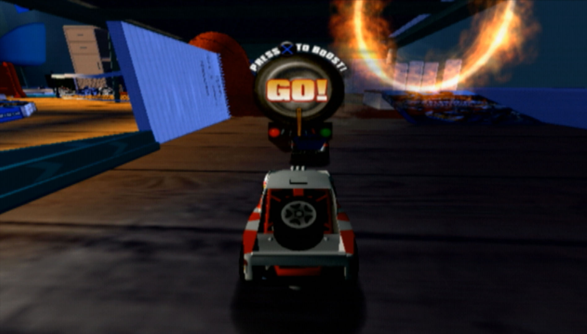 Hot Wheels Beat That PS2 gameplay