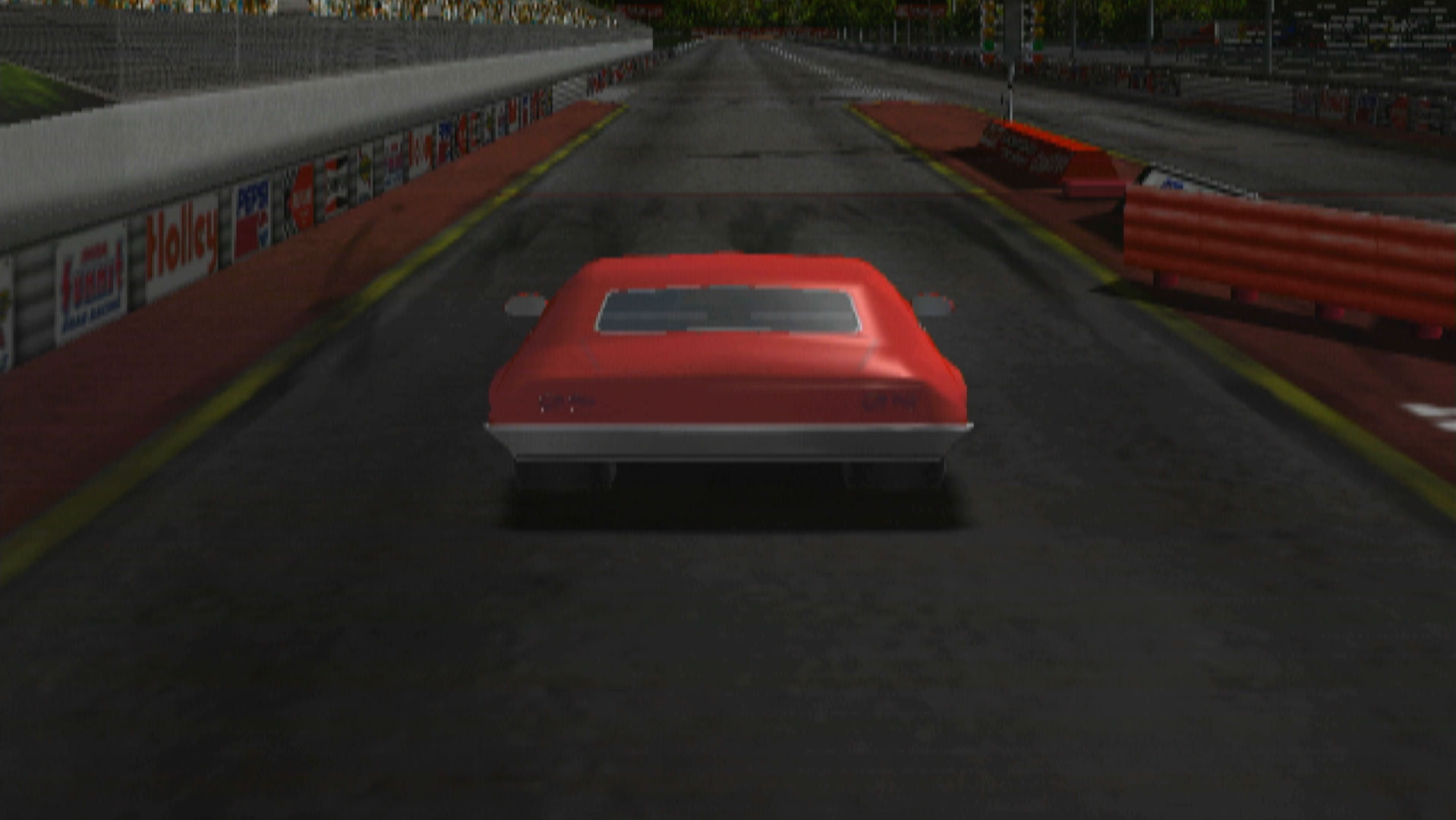 IHRA Drag Racing 2 PS2 lining up