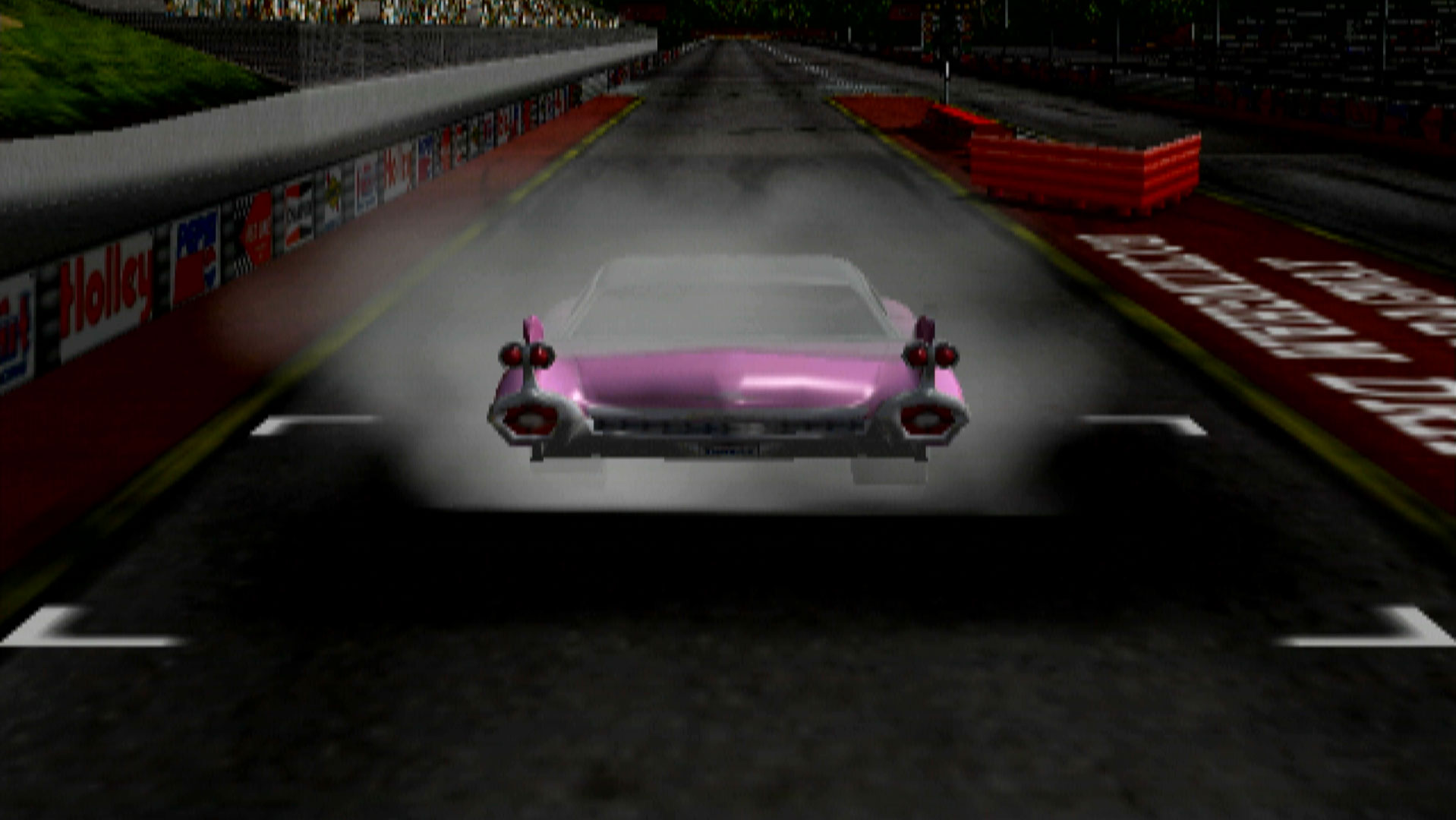 IHRA Drag Racing 2 PS2 smoking tires