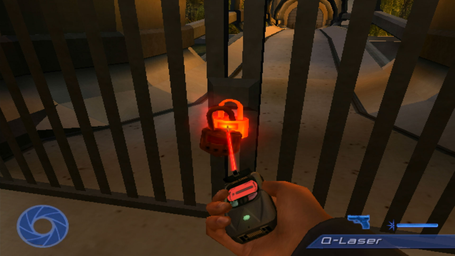 James Bond 007 Agent Under Fire PS2 q-laser door lock