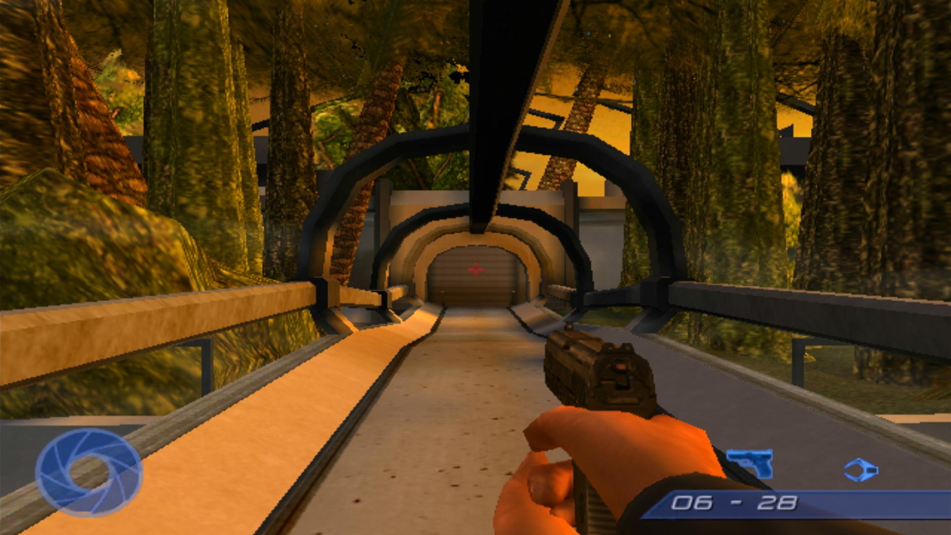 James Bond 007 Agent Under Fire PS2 corridor screenshot