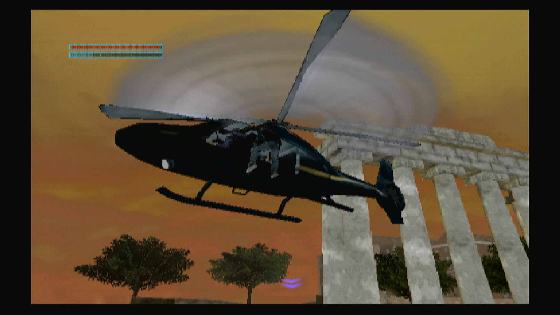 Jumper Griffins Story PS2 helicopter