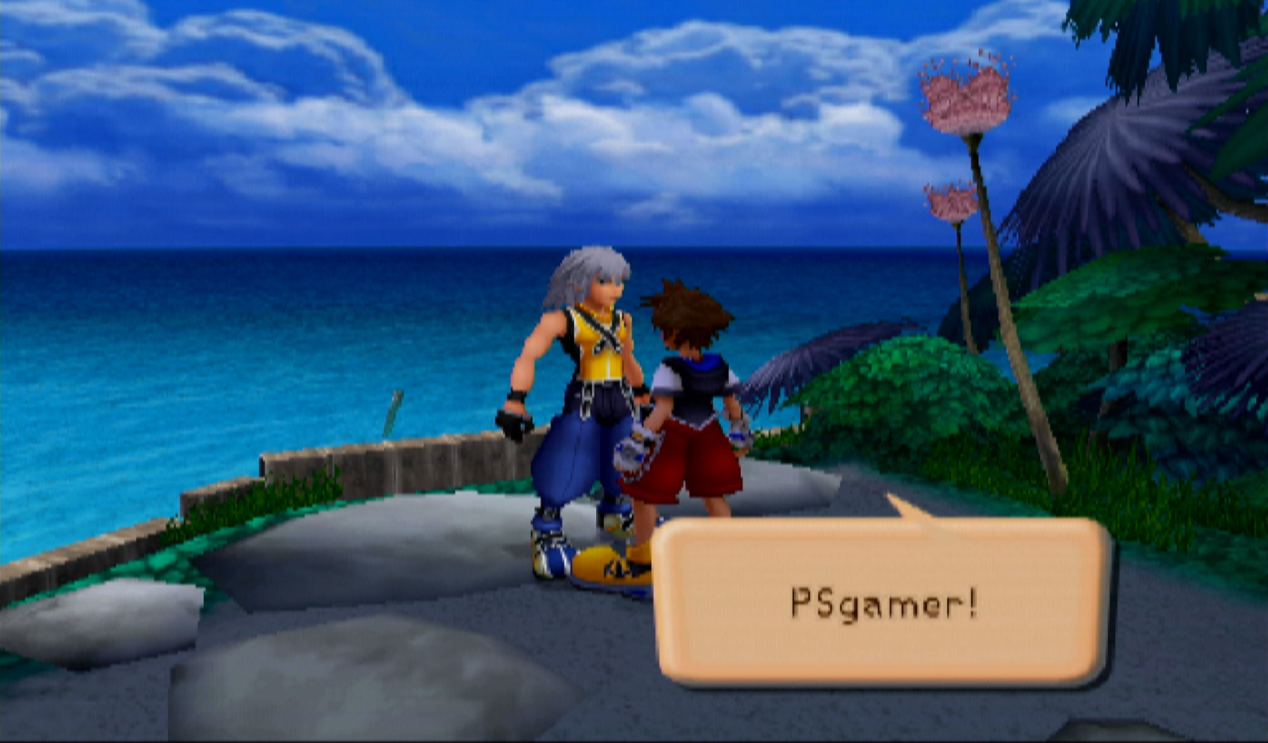 Kingdom Hearts PS2 player psgamer