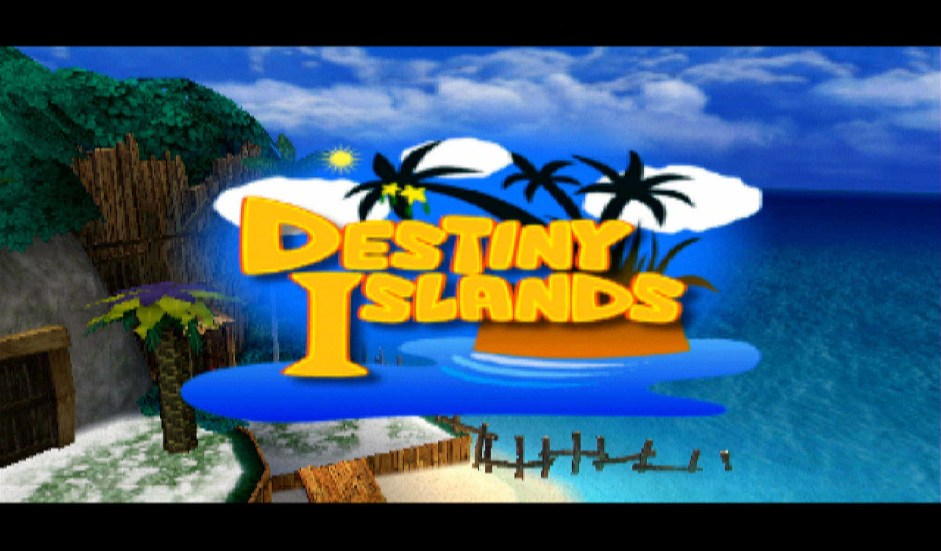 Kingdom Hearts PS2 destiny island