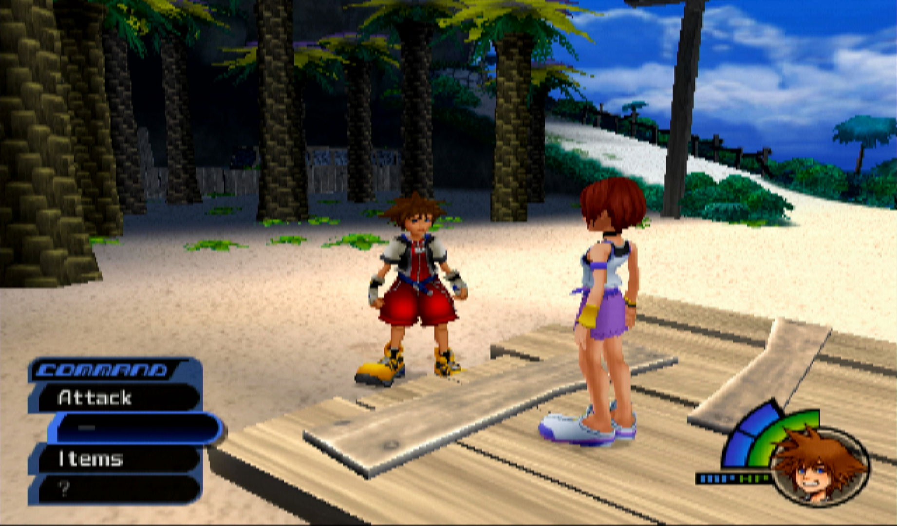 Kingdom Hearts PS2 kairi