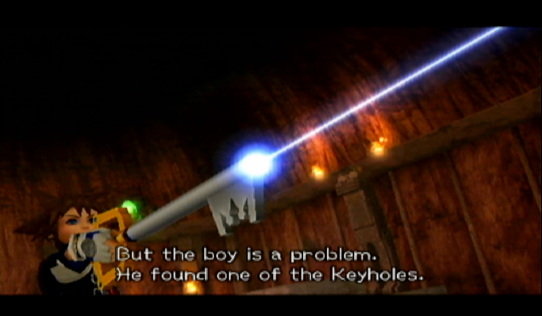 Kingdom Hearts II PS2 keyblade