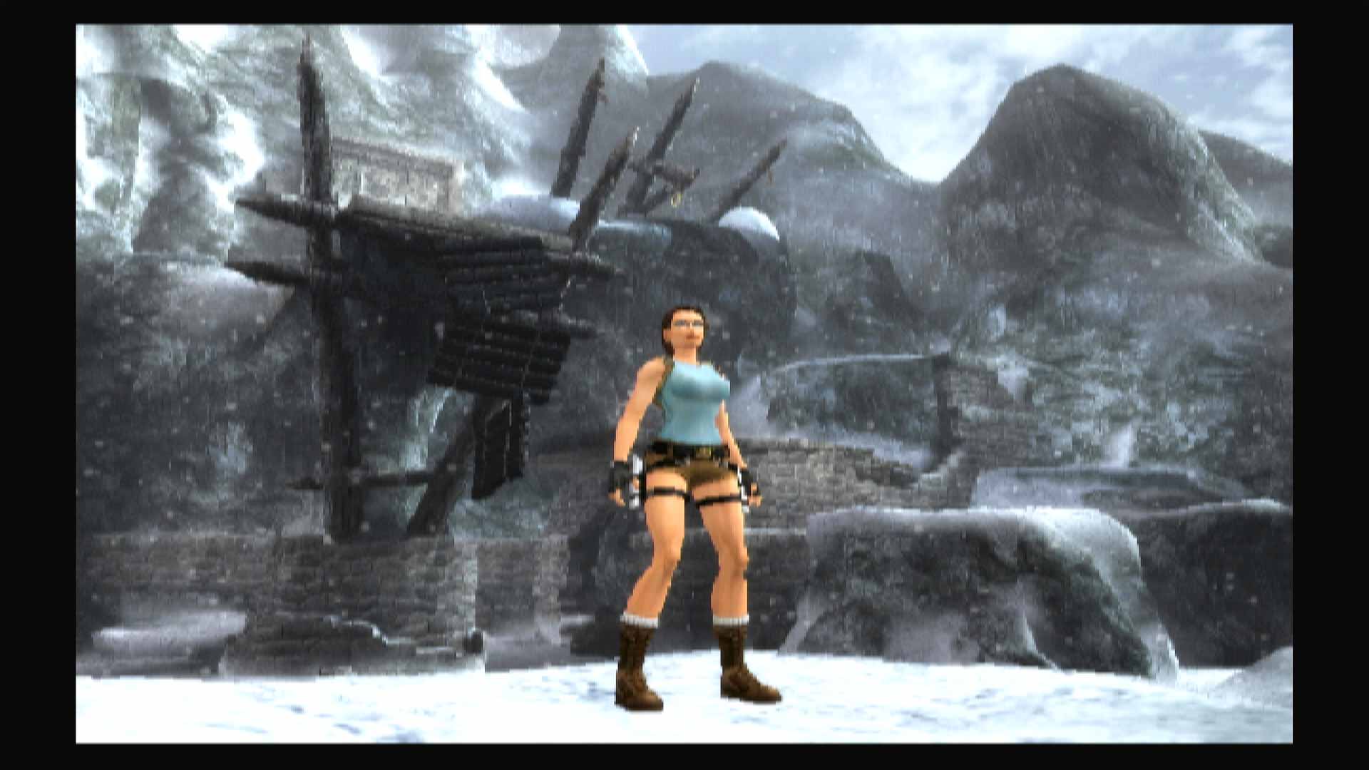 Tomb Raider Anniversary PS2 1st level