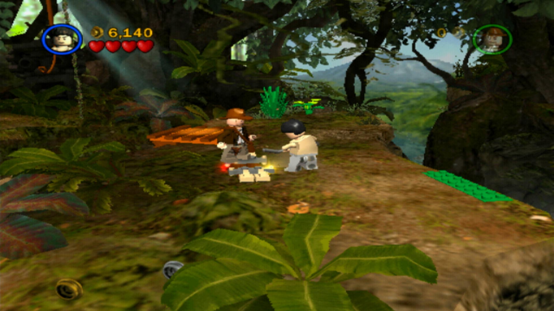 Lego Indiana Jones The Original Adventures PS2 digging up