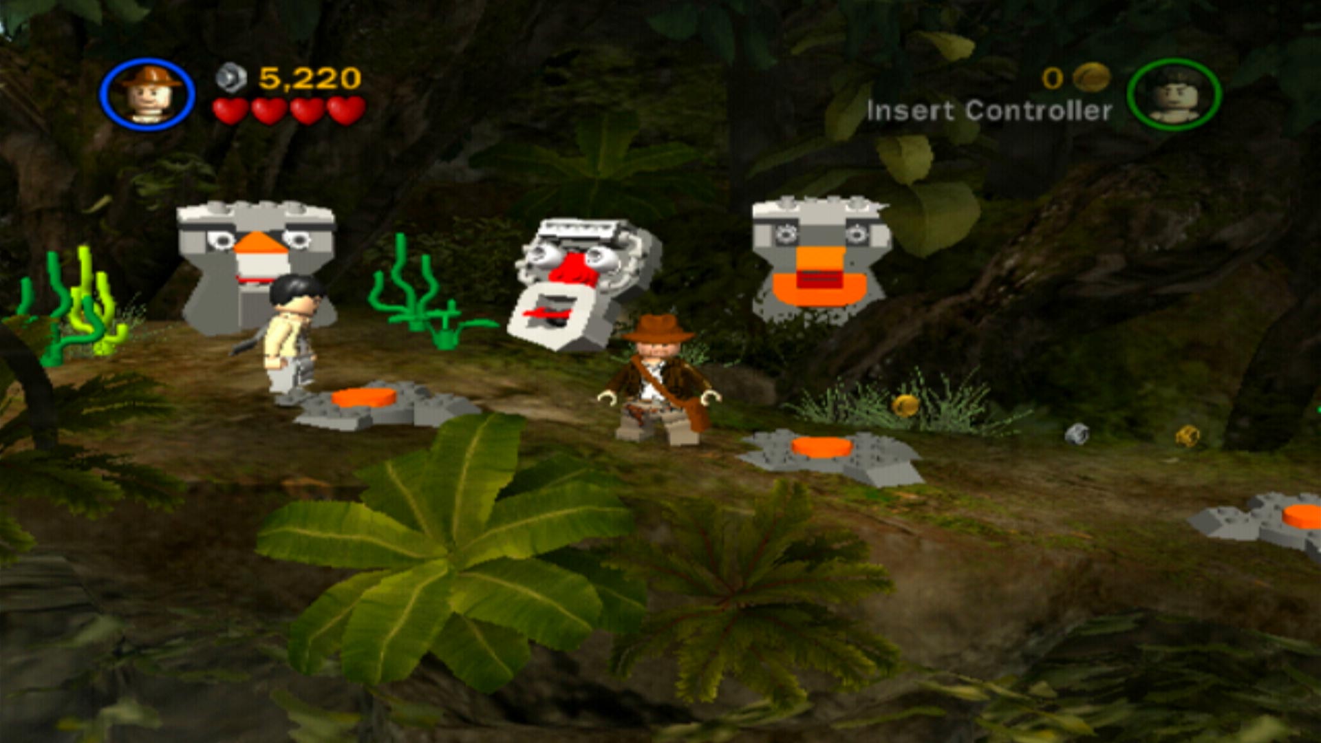 Lego Indiana Jones The Original Adventures PS2 obstacles