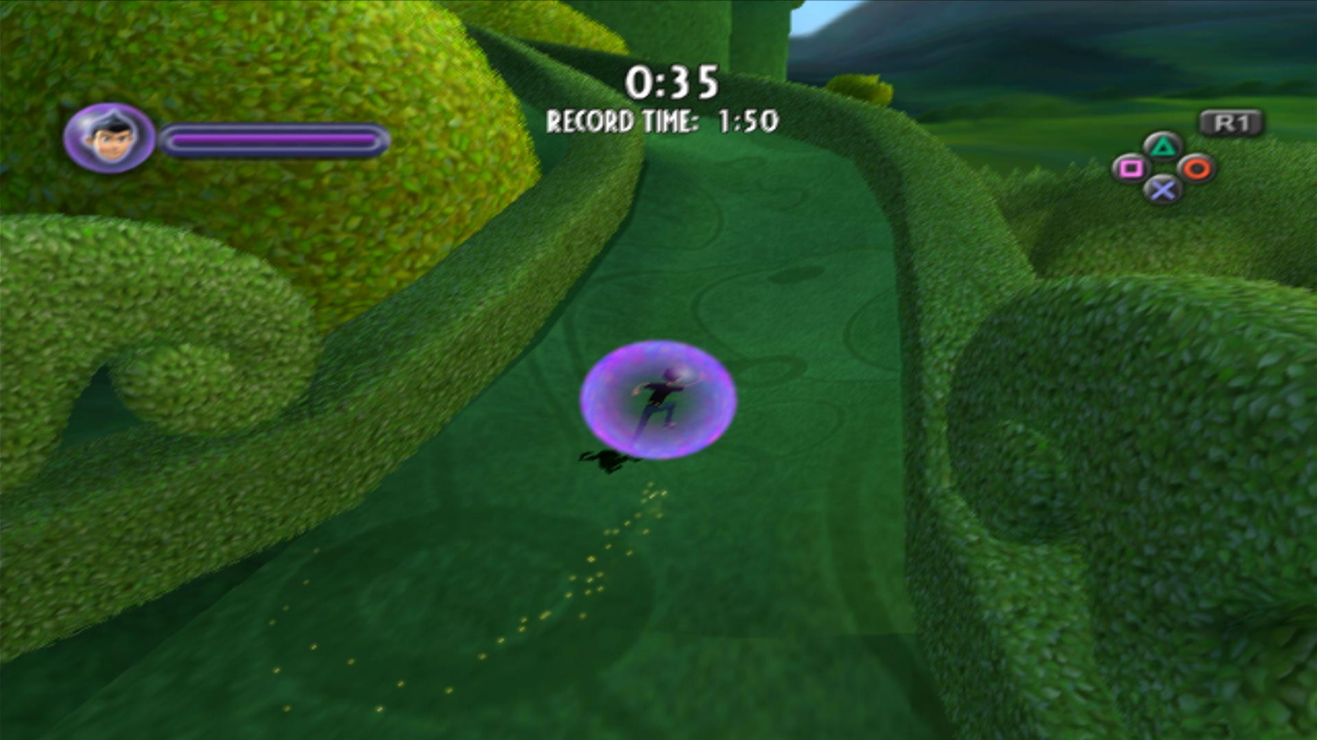 Meet the Robinsons PS2 ball run course