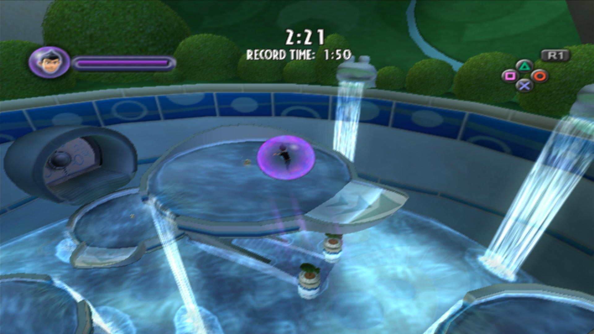 Meet the Robinsons PS2 ball run water