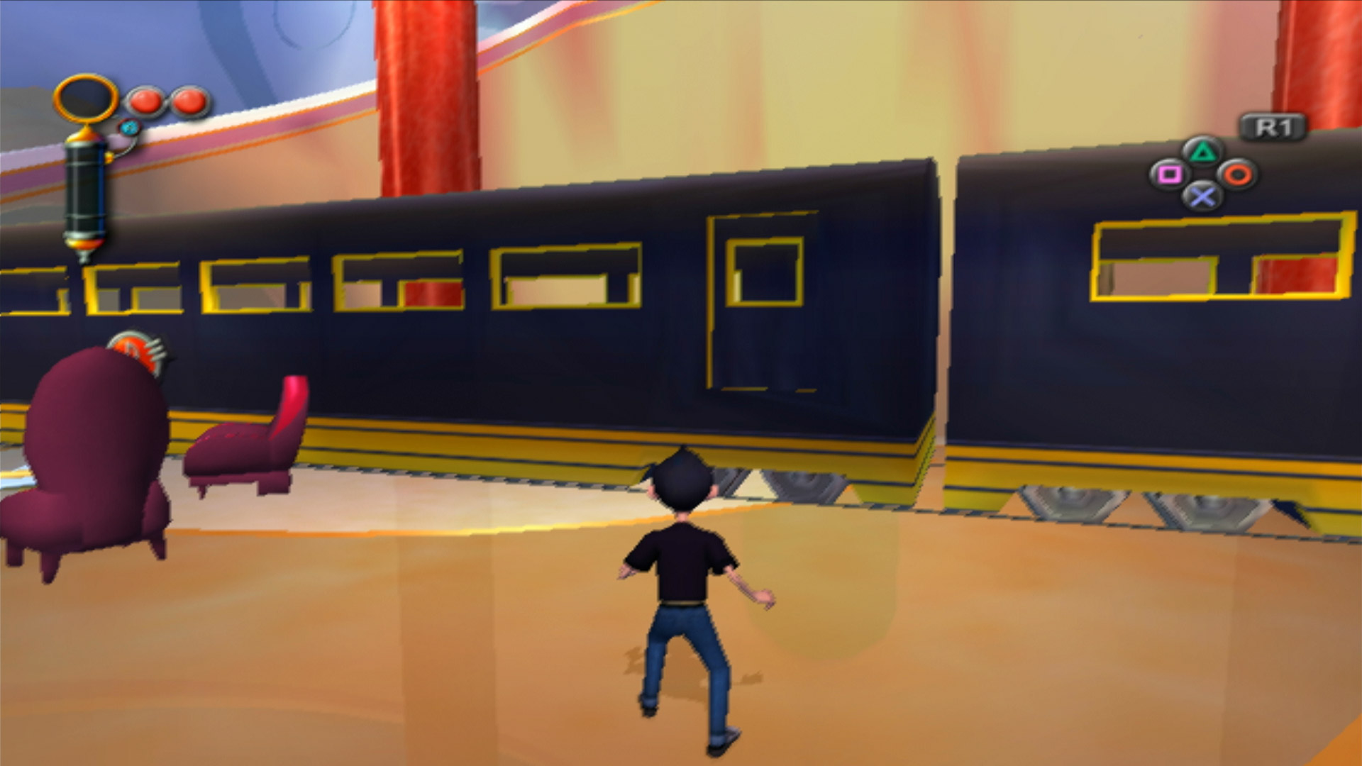 Meet the Robinsons PS2 house train