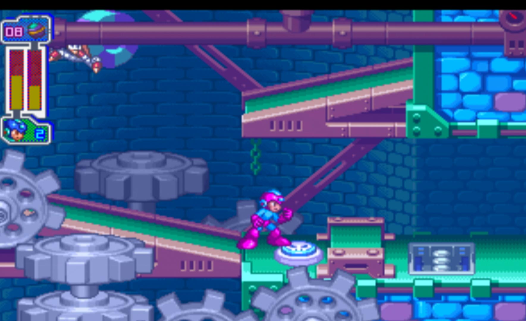 Mega Man Anniversary Collection PS2 pink suit