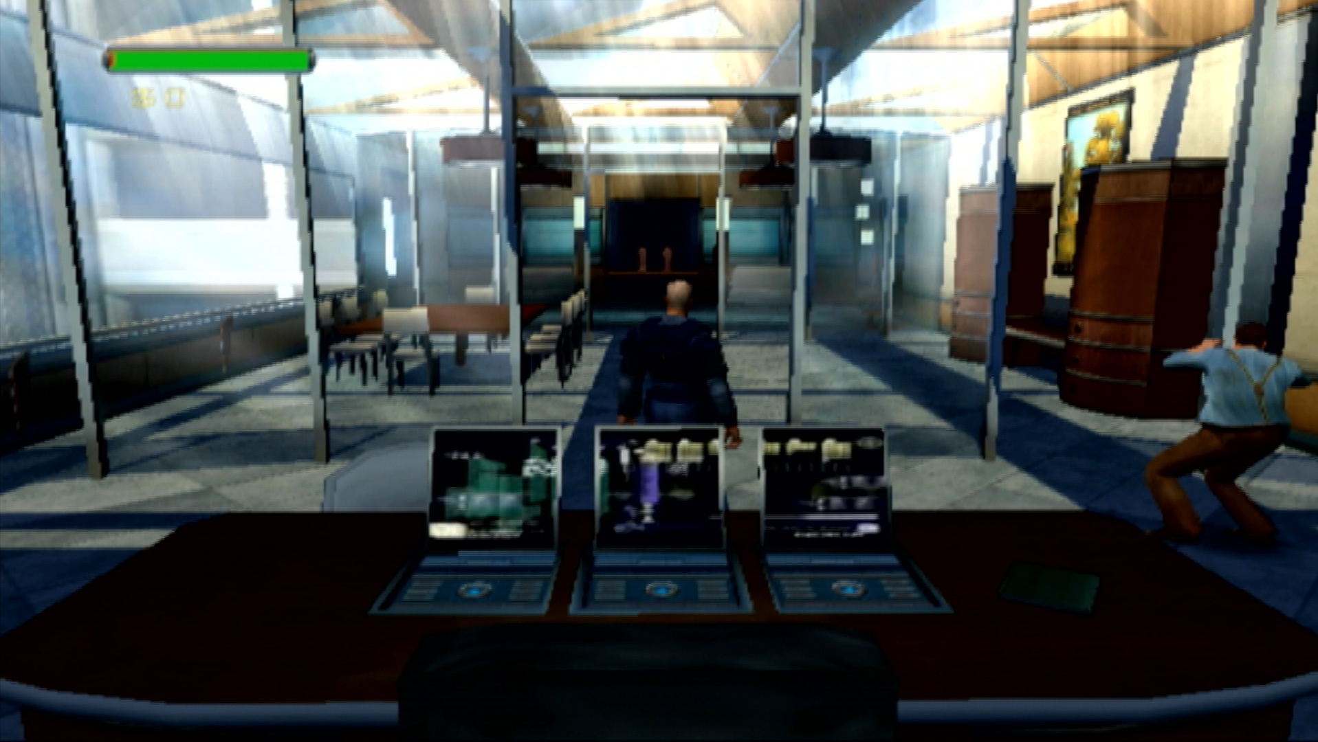 Minority Report Everybody Runs PS2 screenshot level 1