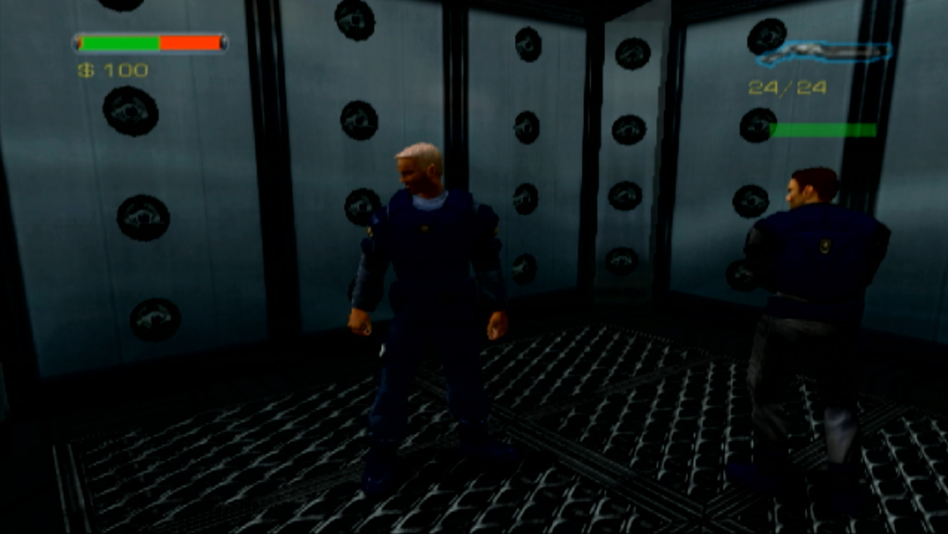 Minority Report Everybody Runs PS2 screenshot elevator