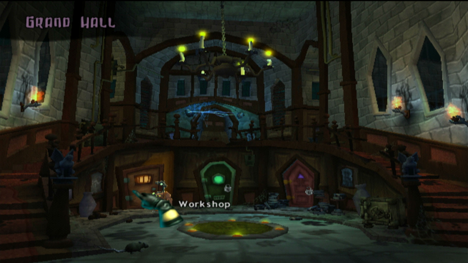 Monster Lab PS2 grand hall