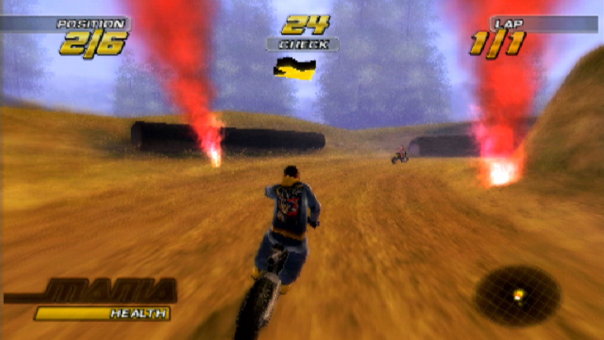 Motocross Mania 3 PS2 2nd place