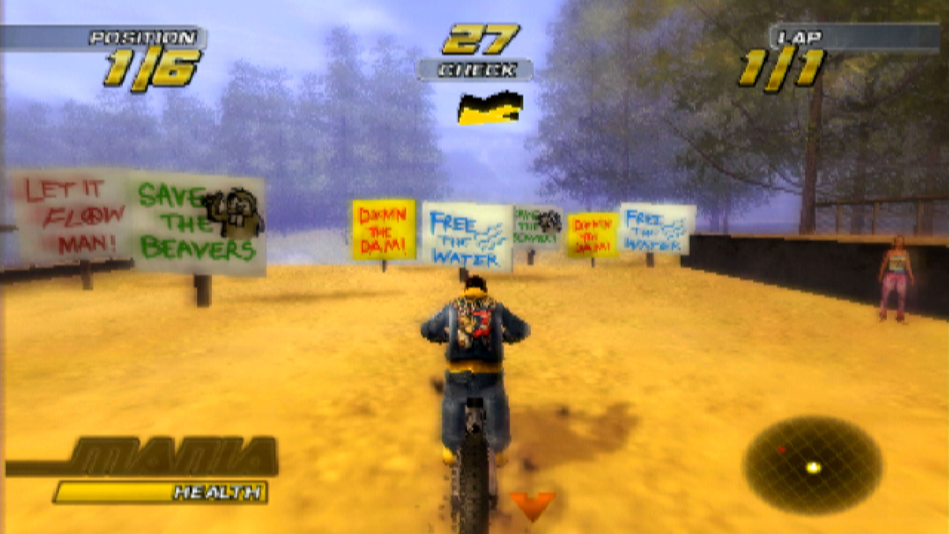 Motocross Mania 3 PS2 gameplay