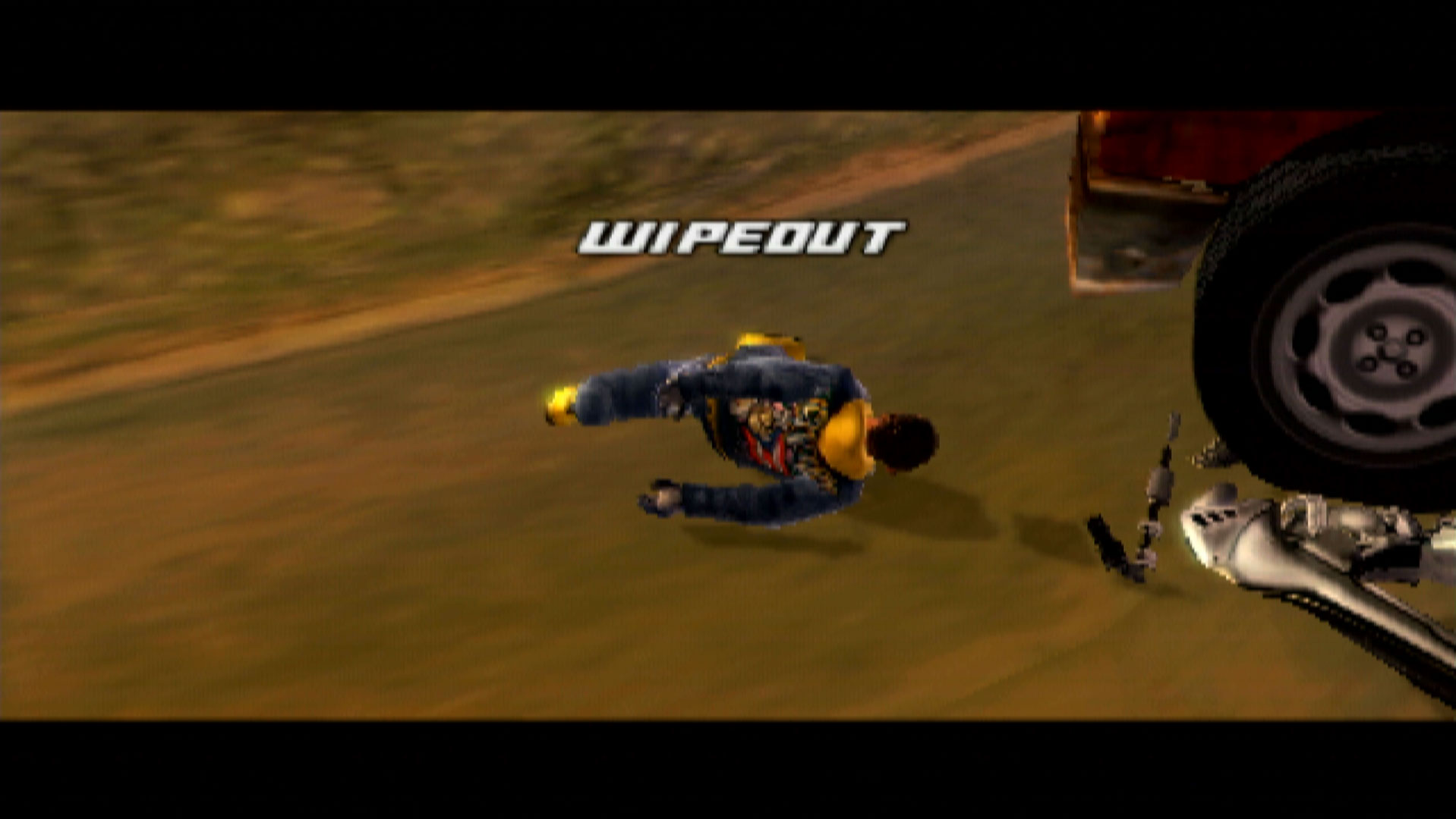 Motocross Mania 3 PS2 wipeout