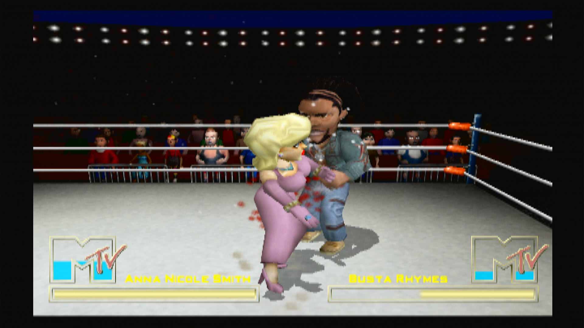 Celebrity Deathmatch MTV PS2 anna nicole smith busta rhymes