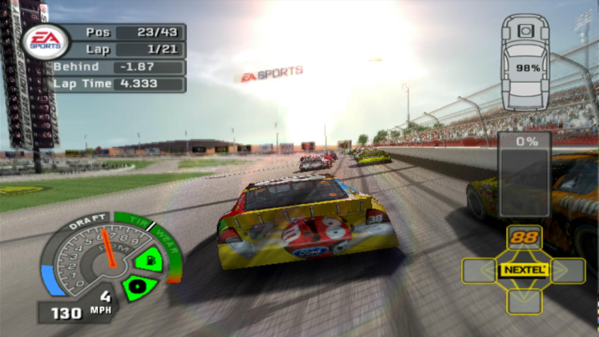 NASCAR 07 PS2 screenshot