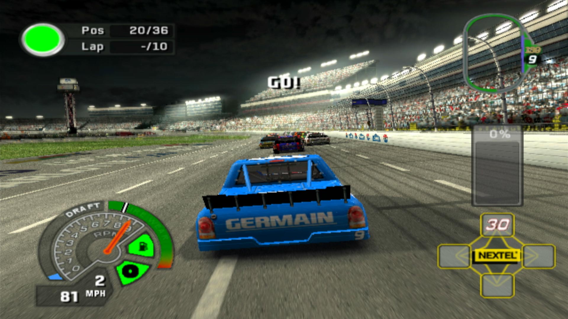 NASCAR 07 PS2 germain truck