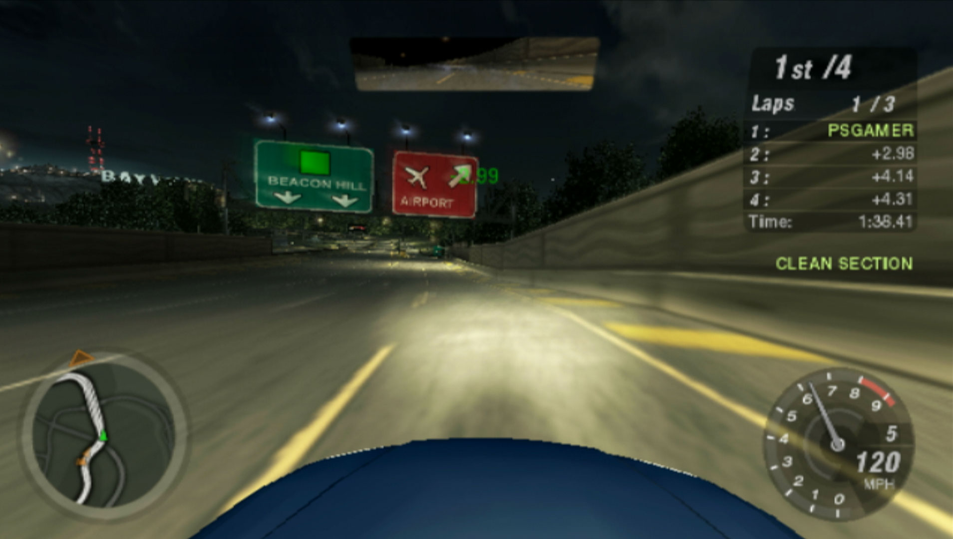 Need for Speed Underground 2 PS2 front view screenshot