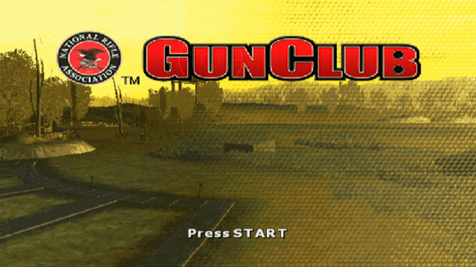 NRA Gun Club PS2 title screen