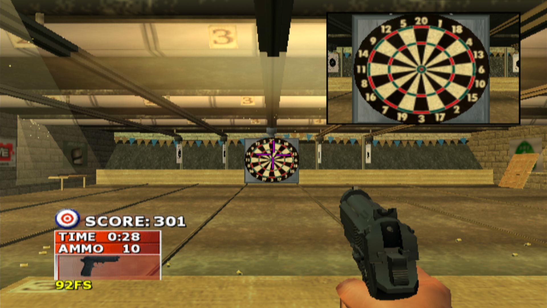 NRA Gun Club PS2 darts mode