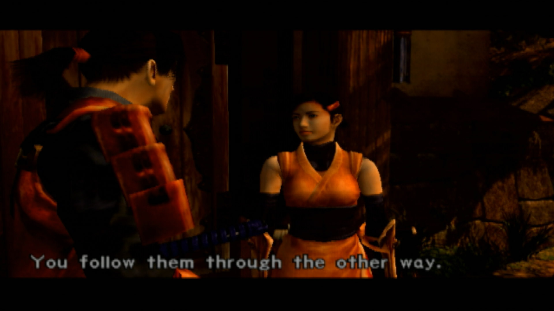 Onimusha Warlords PS2 conversation