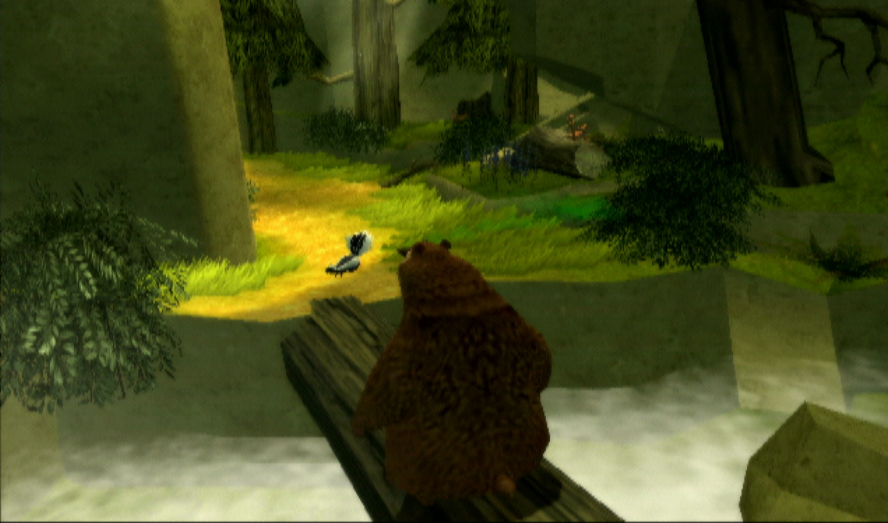 Open Season PS2 skunk obstacle