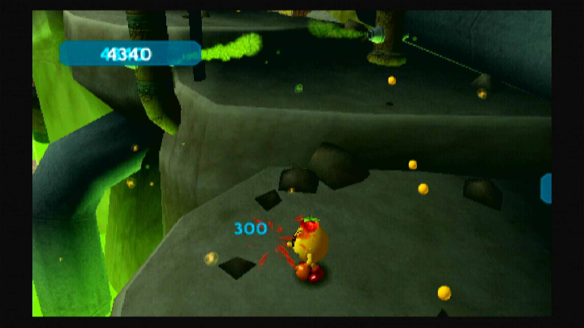 Pac-Man World 3 PS2 eating cherries