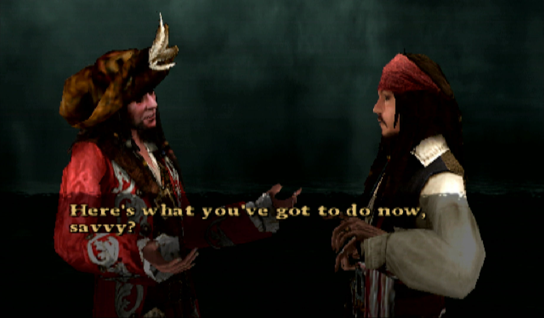 Pirates Caribbean At Worlds End PS2 captain savvy