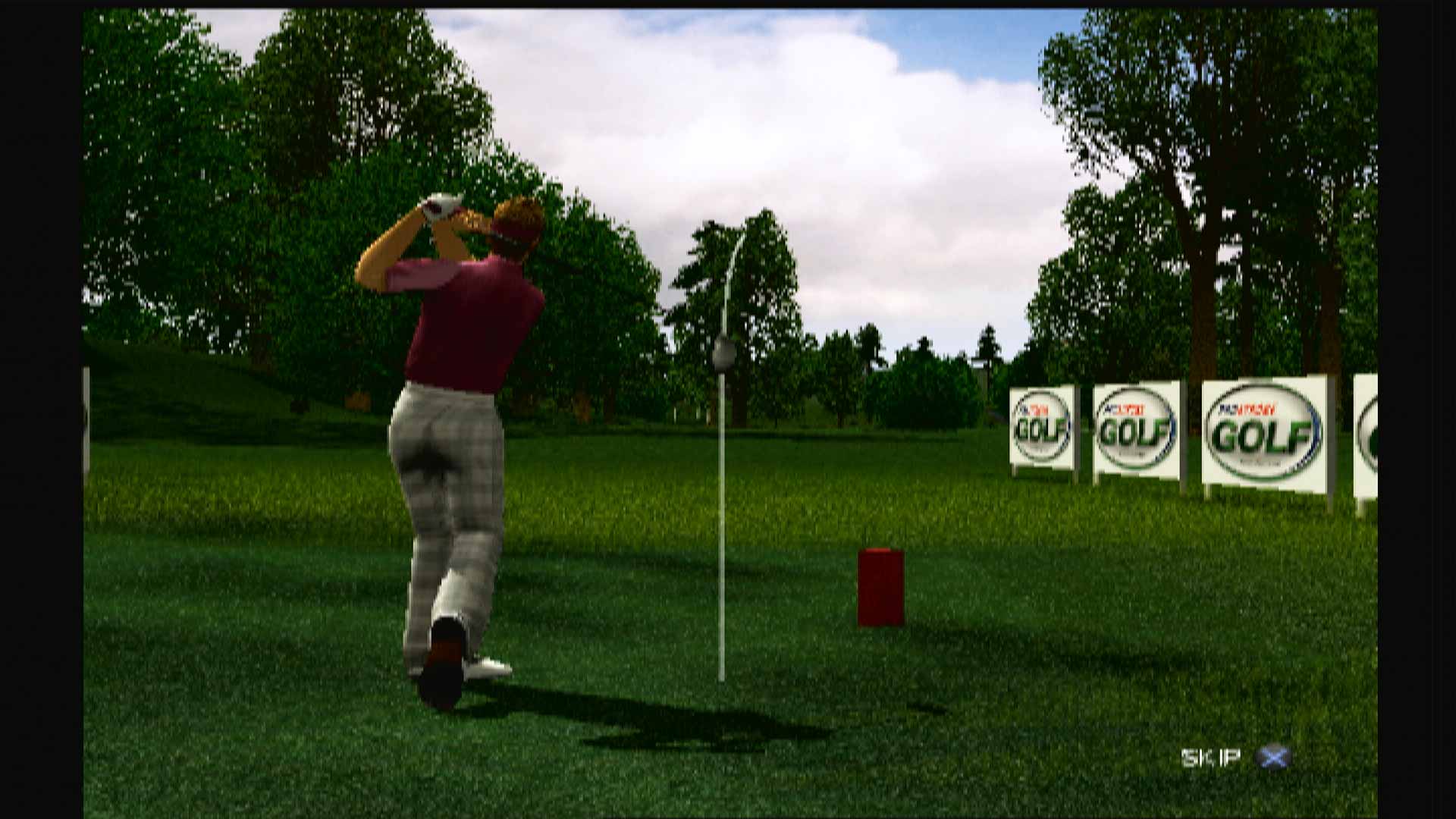 ProStroke Golf World Tour 2007 PS2 swing