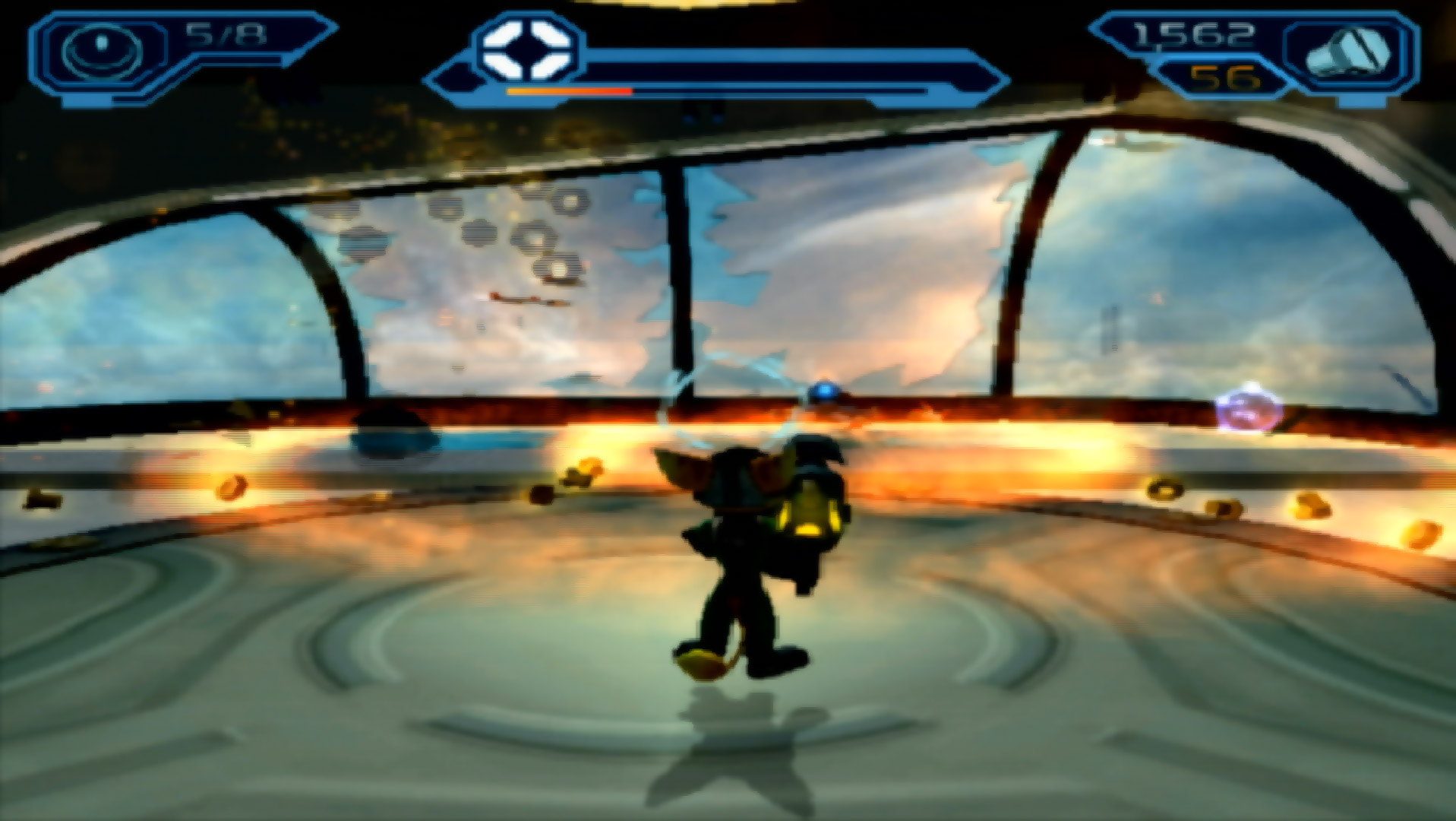 Ratchet & Clank Going Commando PS2 shooting