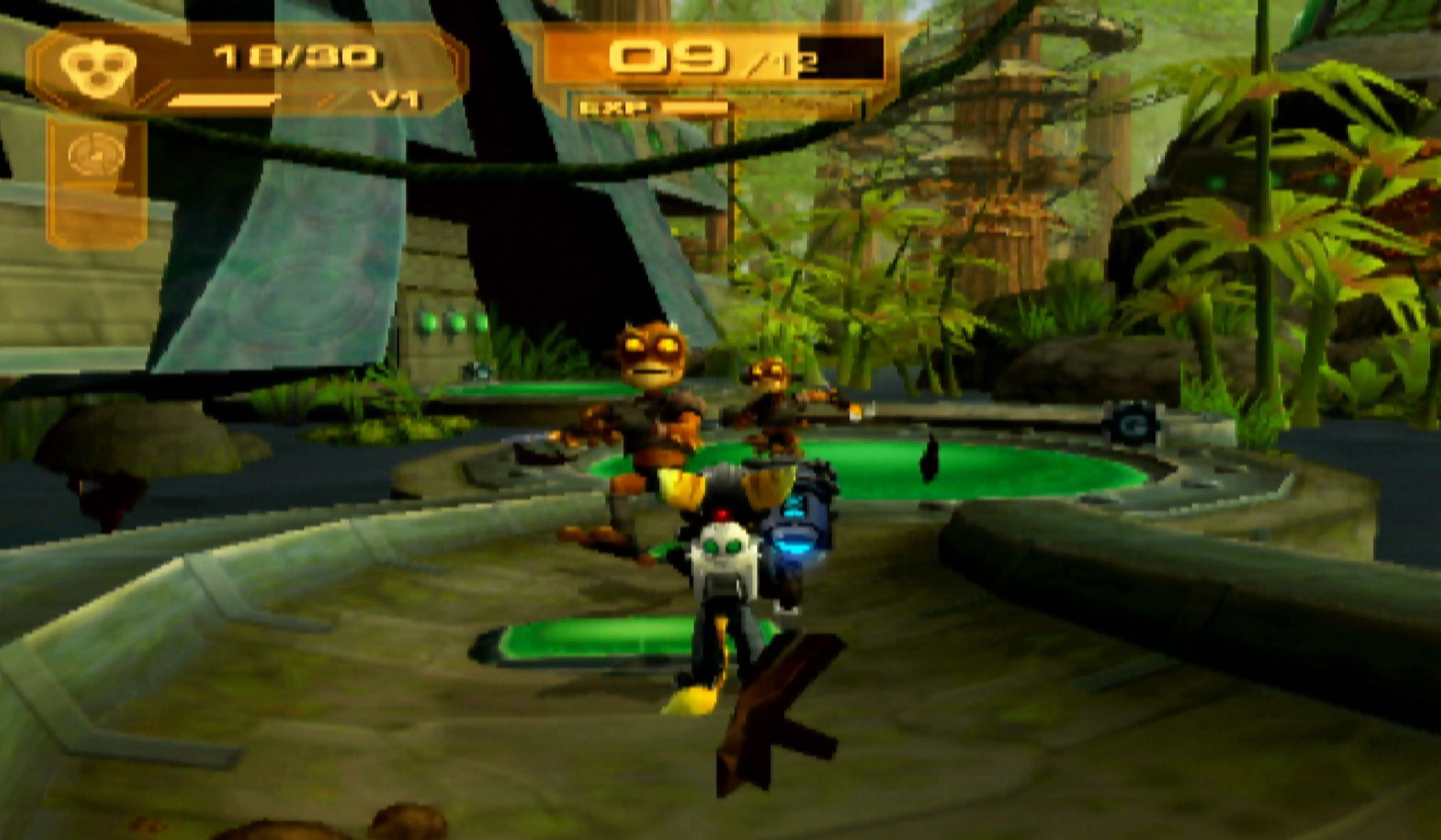 Ratchet Clank Up Your Arsenal PS2 monster