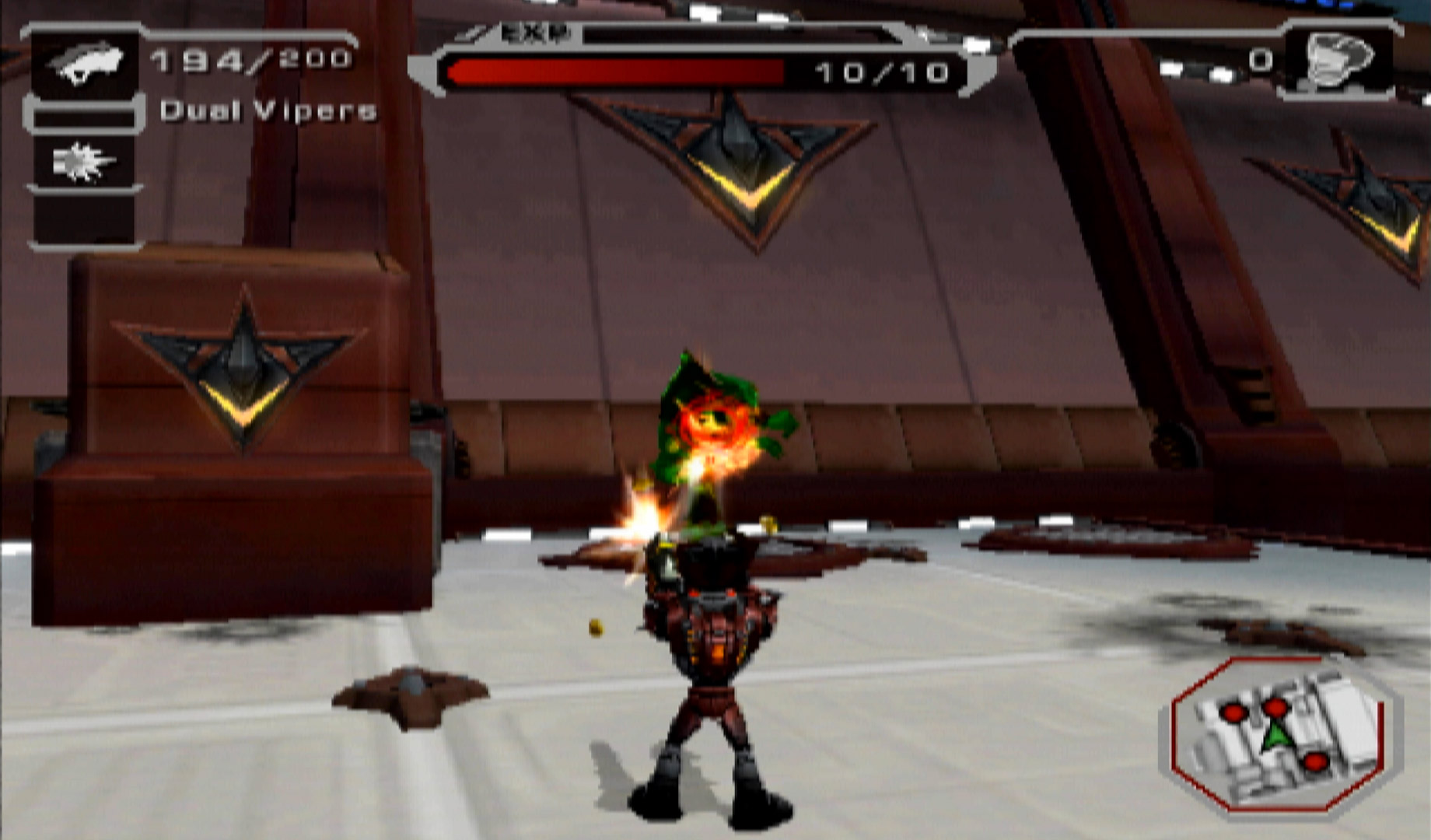 Ratchet Deadlocked PS2 training