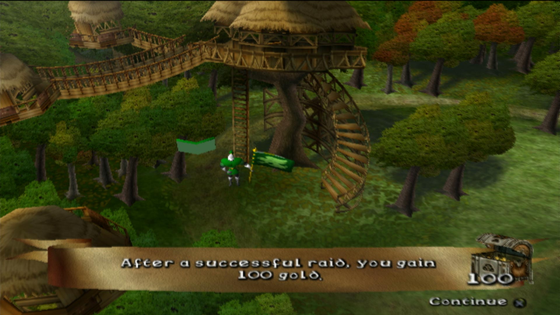 Robin Hood Defender of the Crown PS2 gain 100 gold