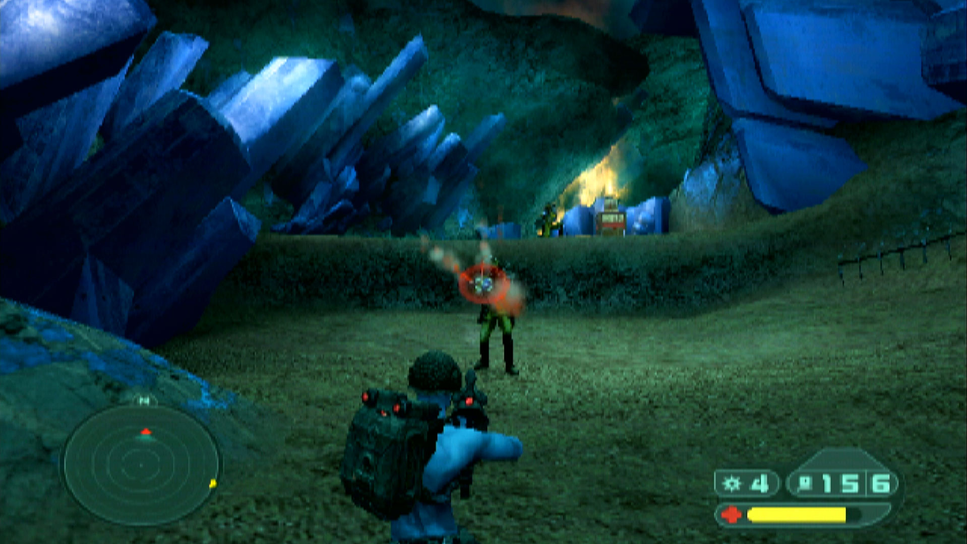 Rogue Trooper PS2 aiming firing