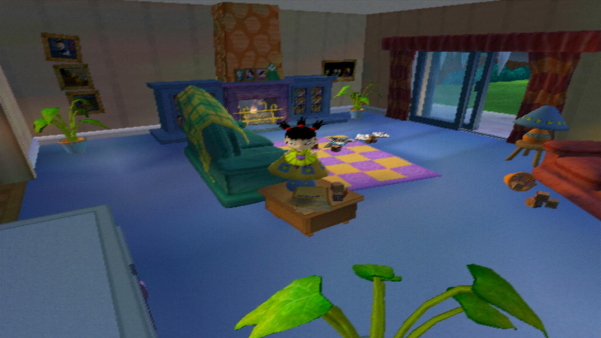 Rugrats Royal Ransom PS2 living room screenshot