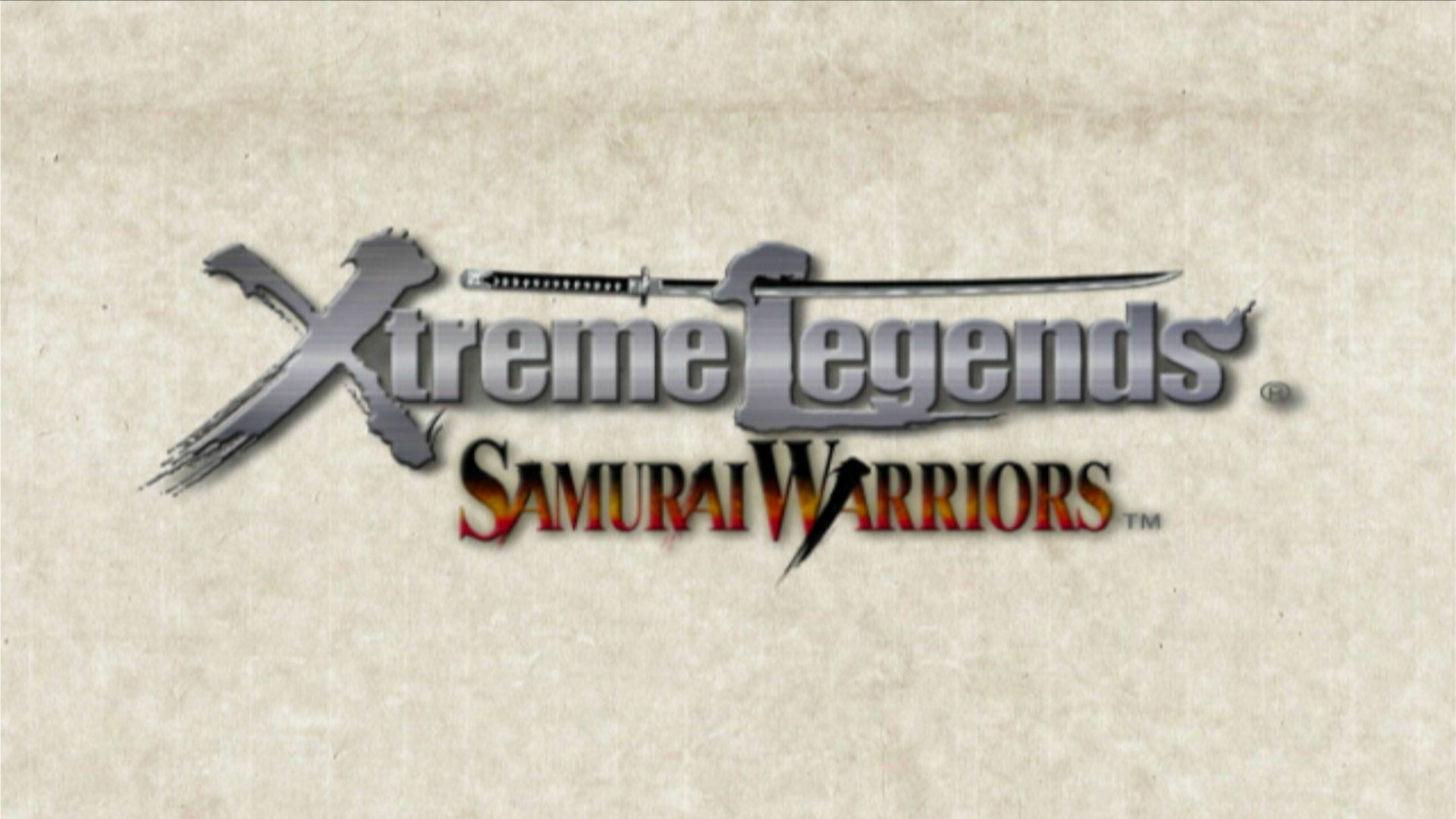 Samurai Warriors Xtreme Legends PS2 game logo